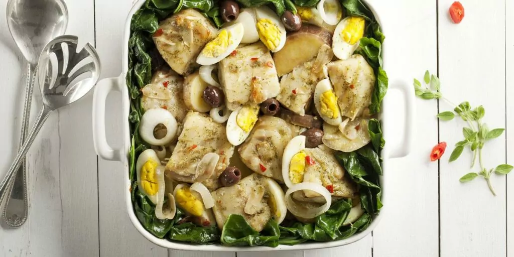 Receita de bacalhau ao forno