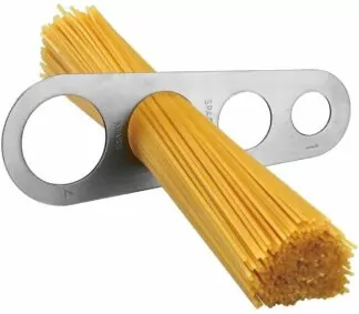 Medidores de Porções Inox Espaguete Macarrão Cozinha