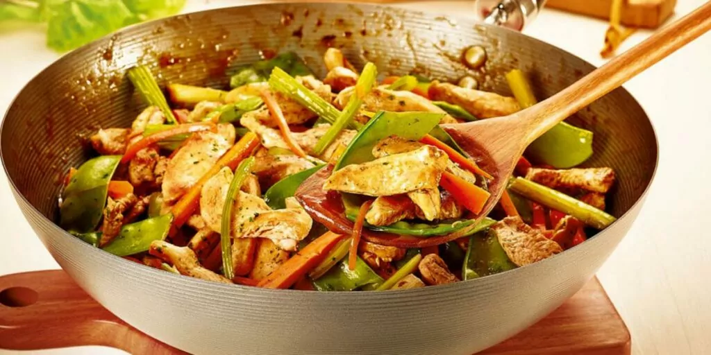 Frango com legumes