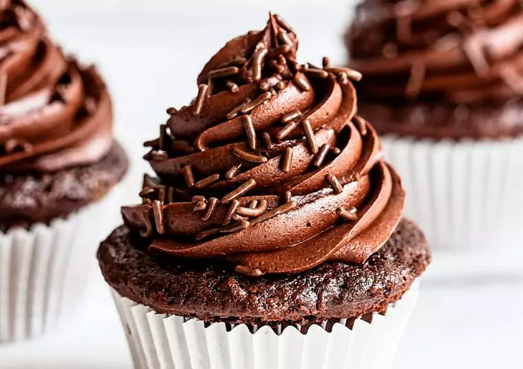 cupcake de chocolate com whey
